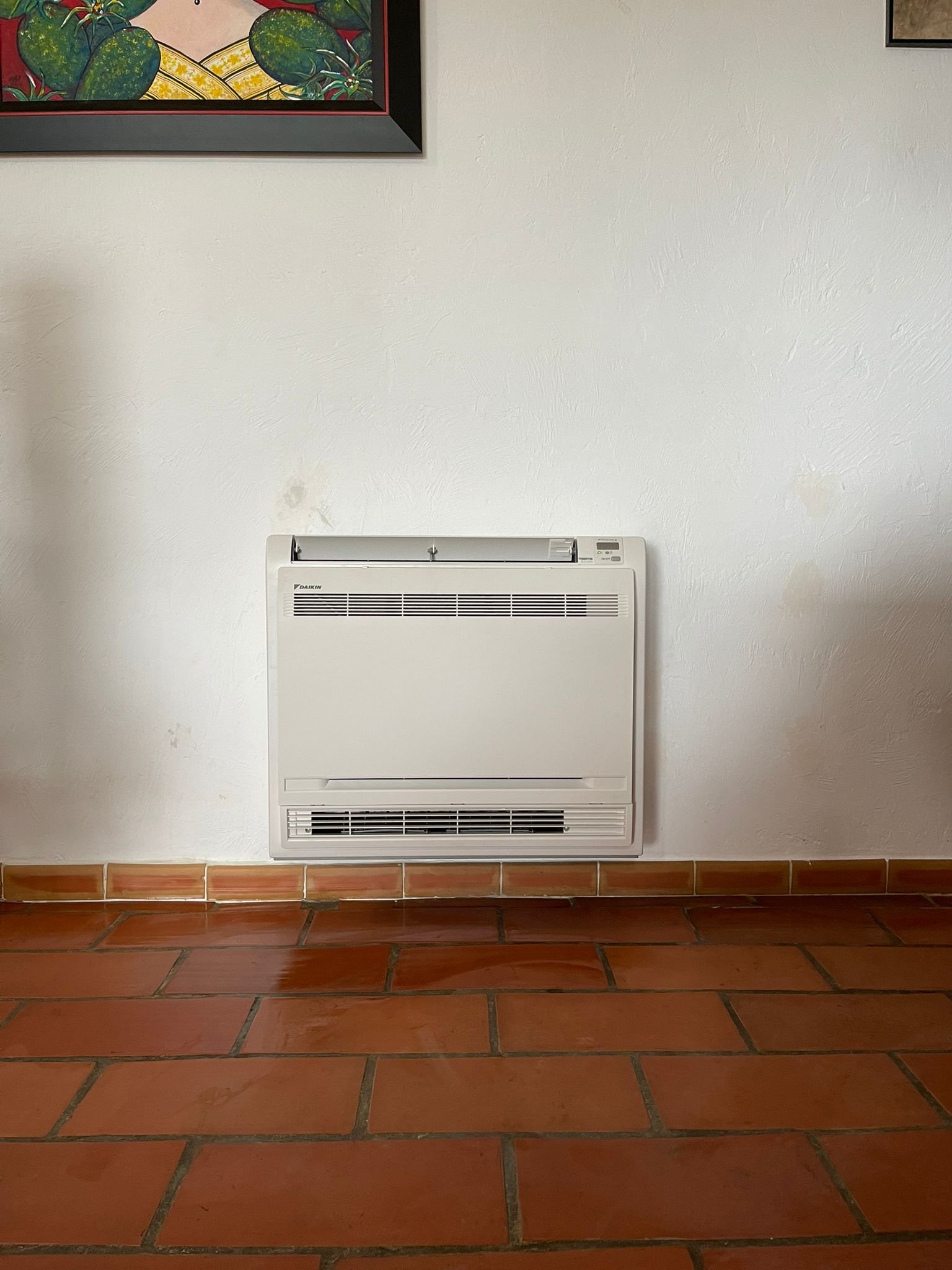 Installation climatisation console