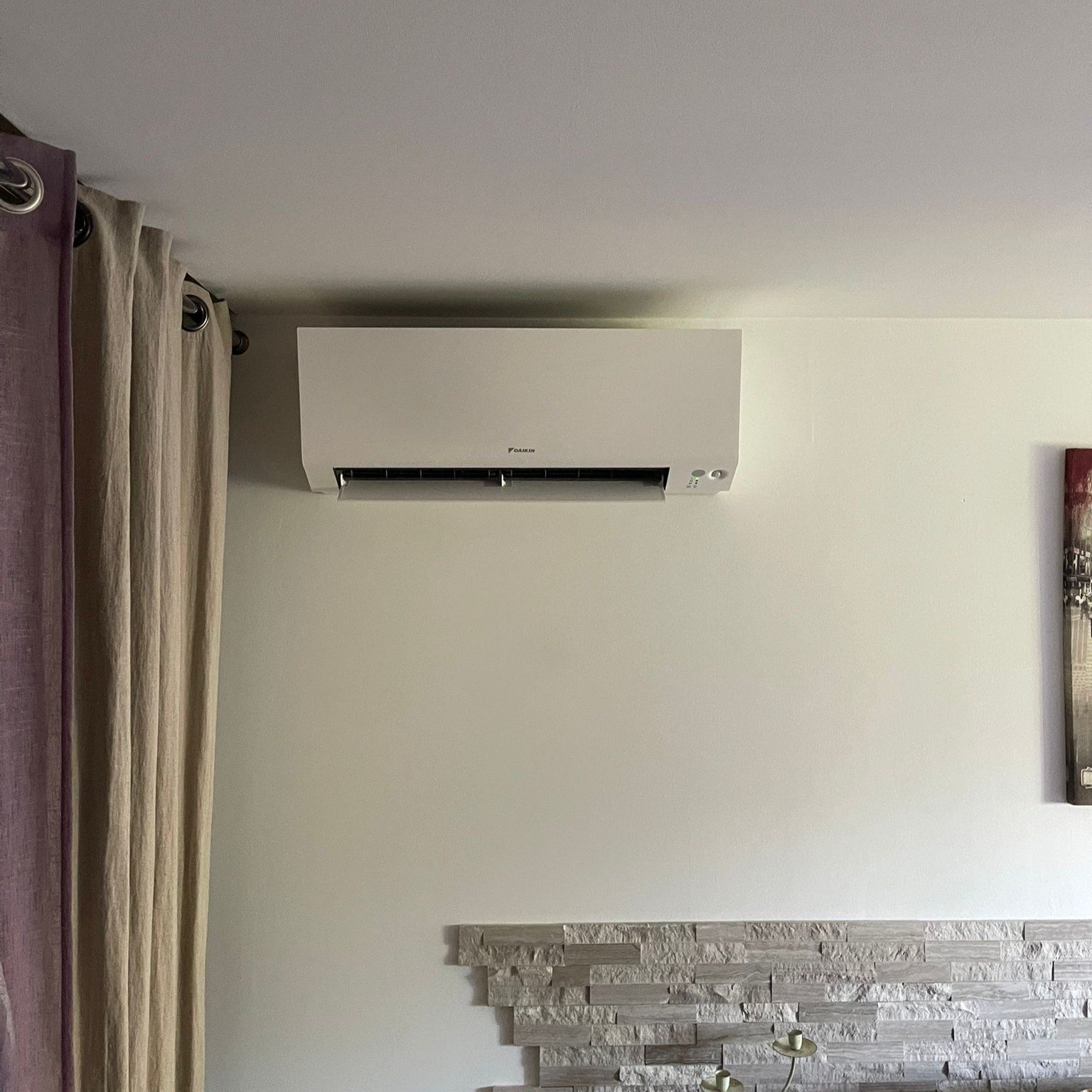 Installation climatisation split
