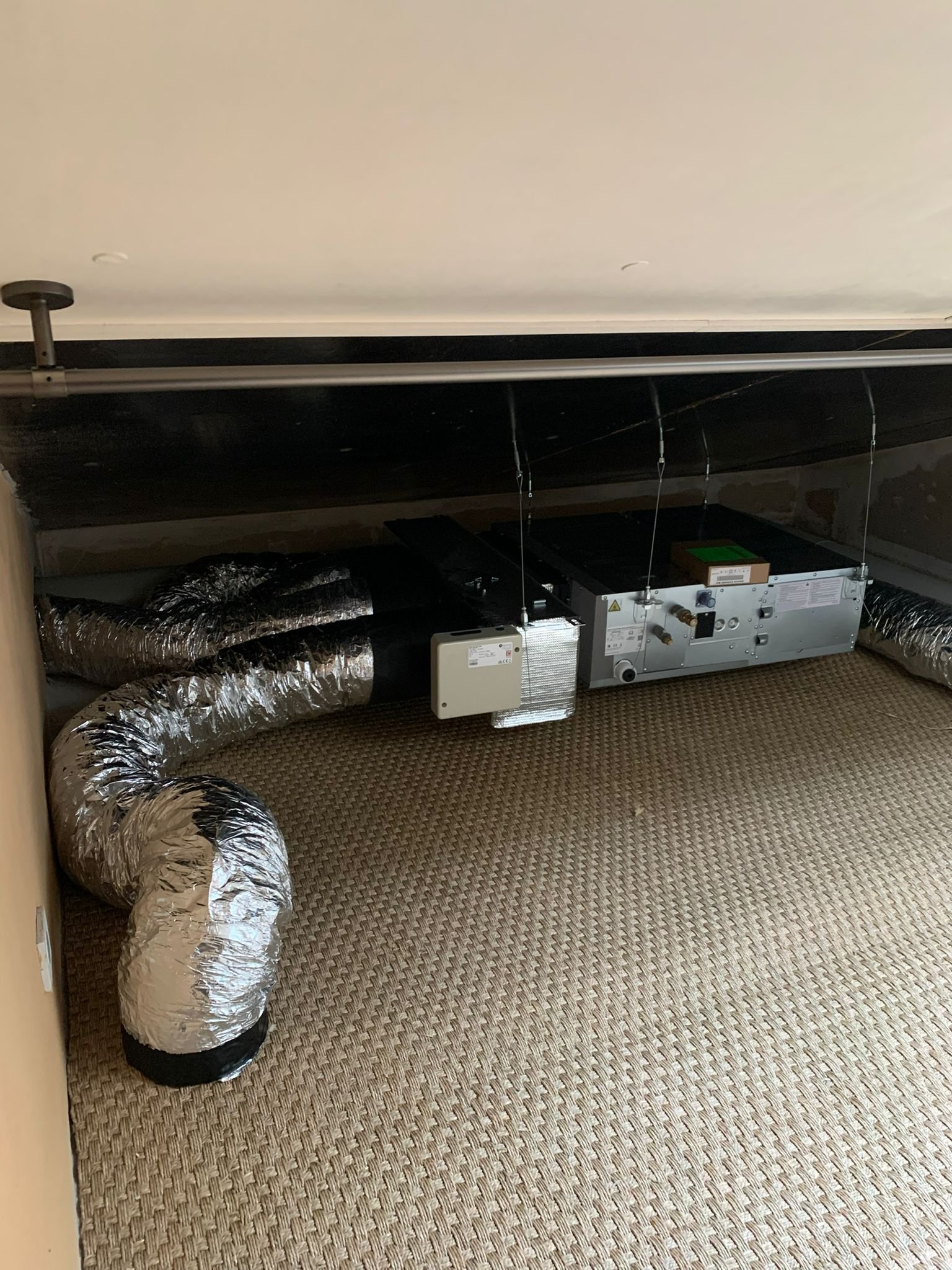 Installation climatisation gainable AirZone